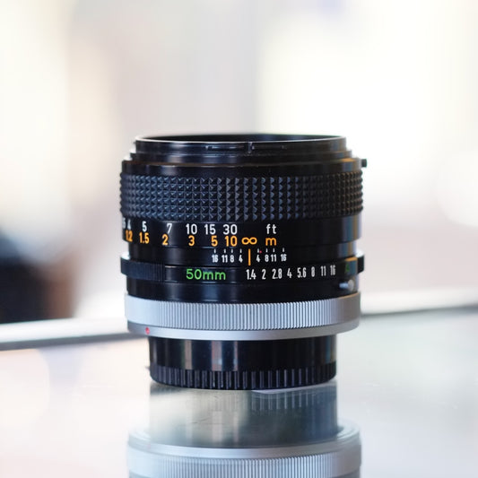 Canon FD 50mm f1.4 S.S.C.