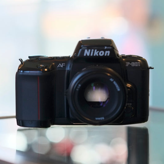 Nikon F-601 with 50mm f1.8 AF Nikkor