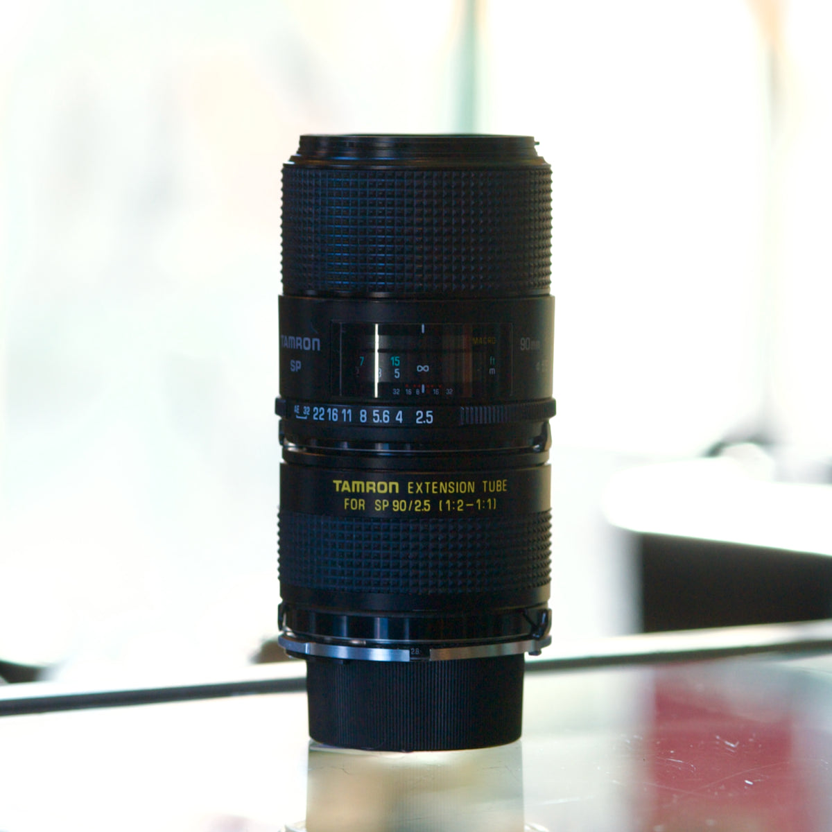 Tamron SP Adaptall 90mm f2.5 Macro with Extension Tube for Nikon F