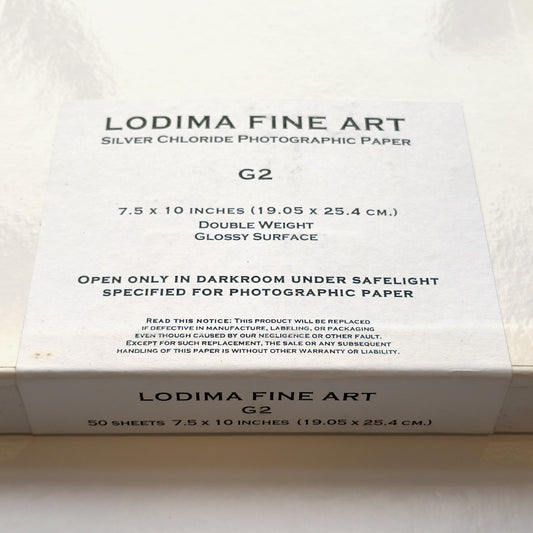 Lodima Fine Art G2 Silver Chloride Paper (7.5x10", EXPIRED)