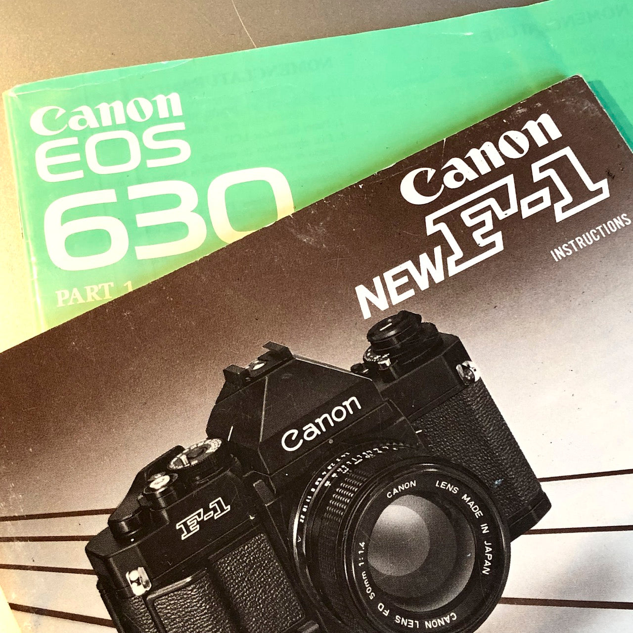 Canon Instruction Manuals