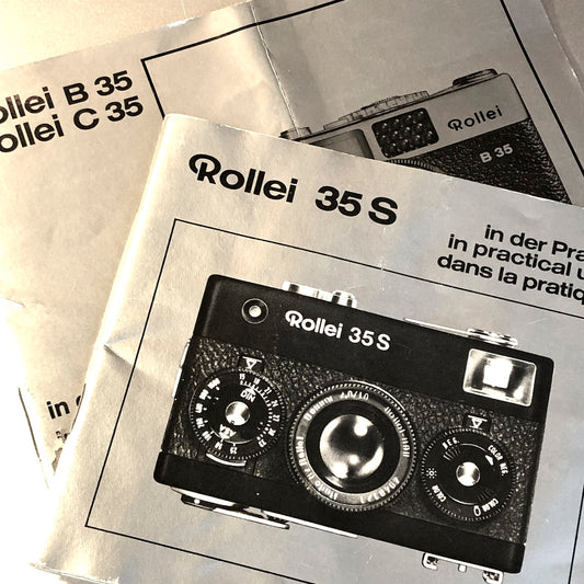 Rollei Instruction Manuals