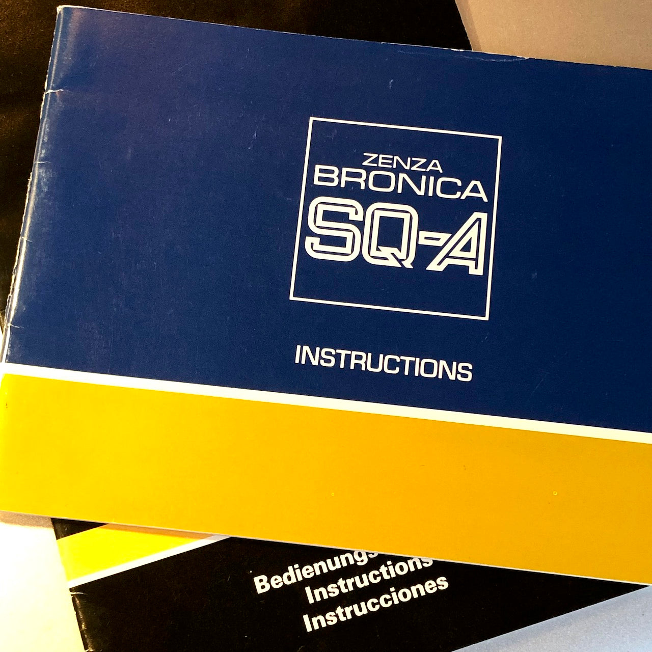 Bronica Instruction Manuals