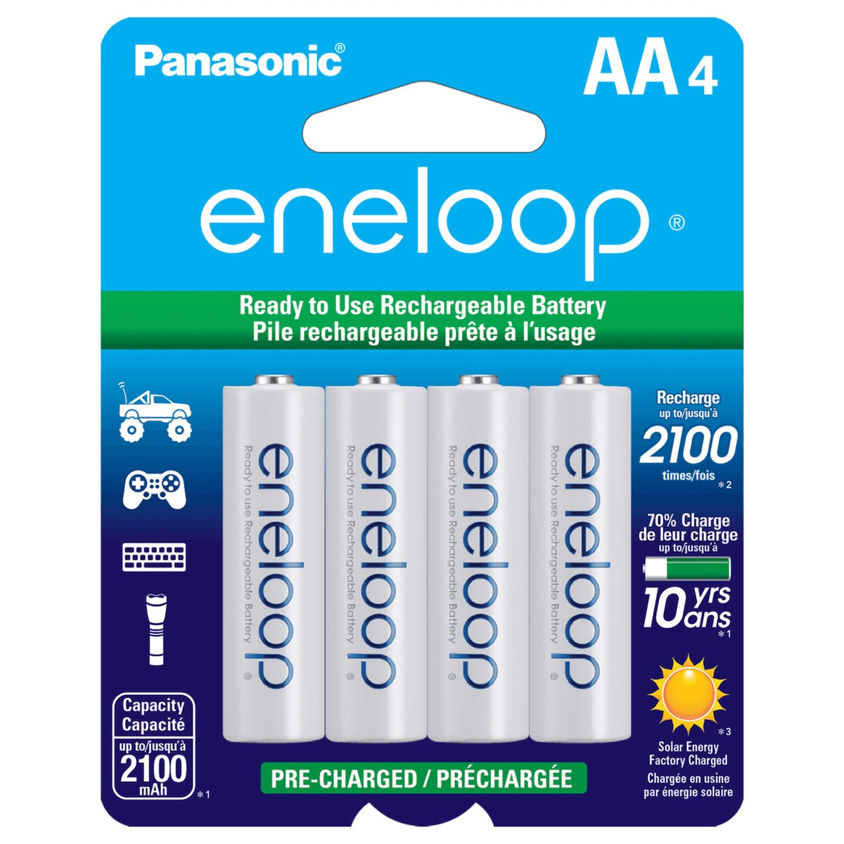 Panasonic Eneloop AA Batteries