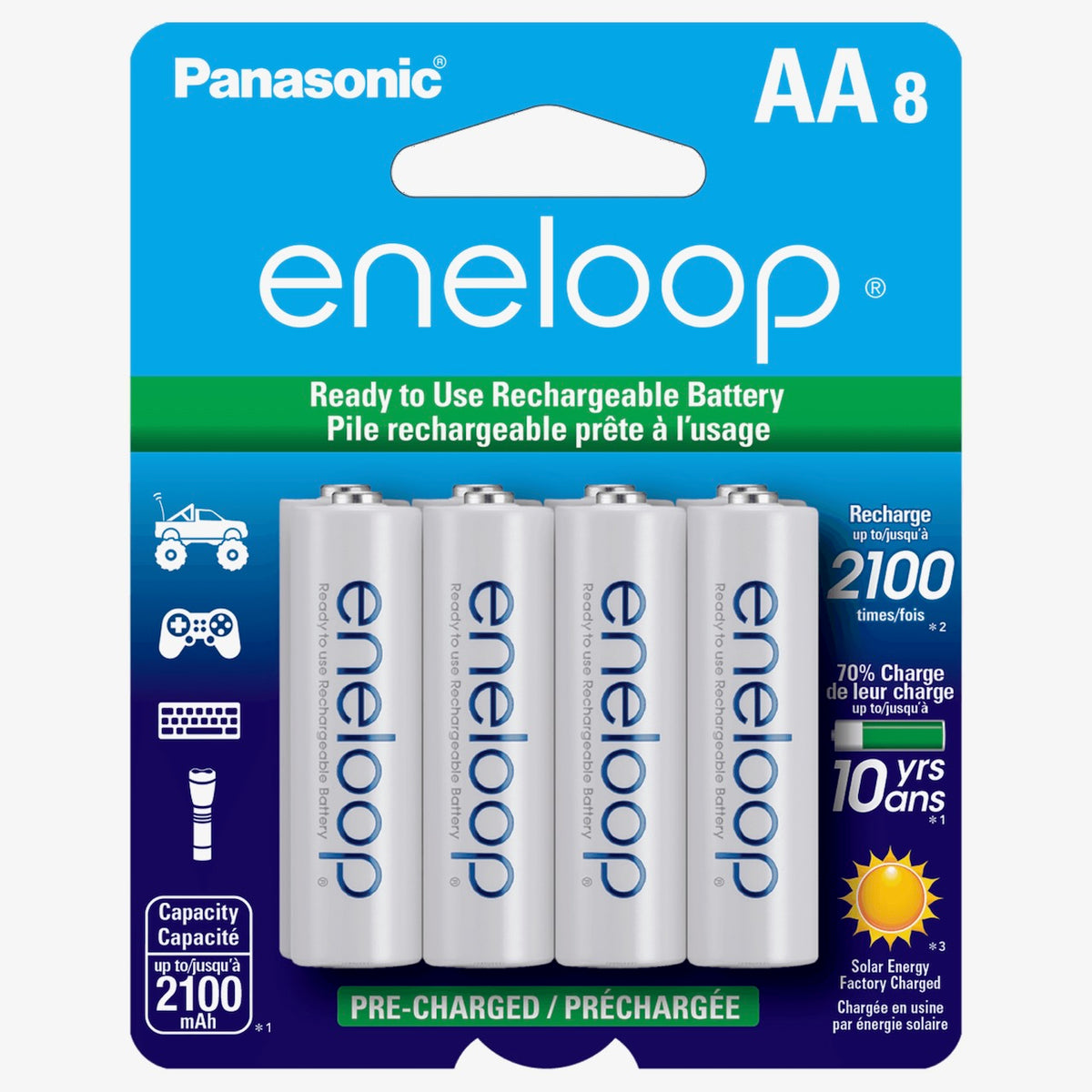 Panasonic Eneloop AA Batteries