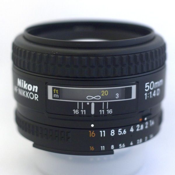 Nikon 50mm f1.4 AF-D Nikkor Rental