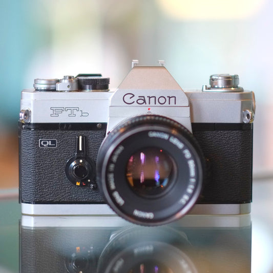 Canon FTb with 50mm f1.8 S.C.