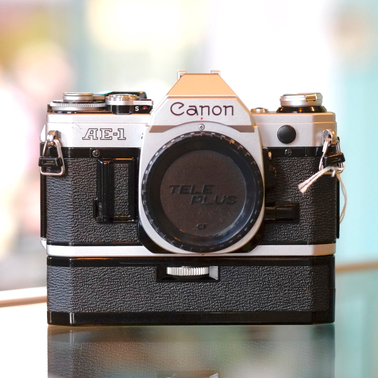 Canon AE-1 with Canon Power Winder A