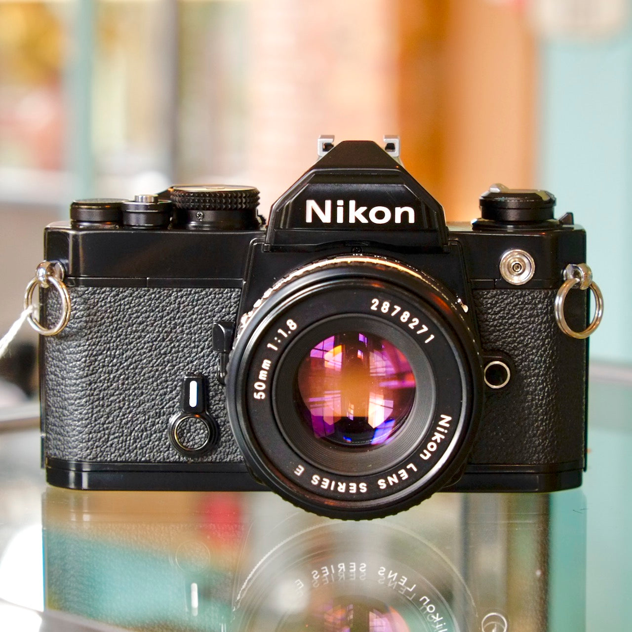 Nikon FM with 50mm f1.8 Series E
