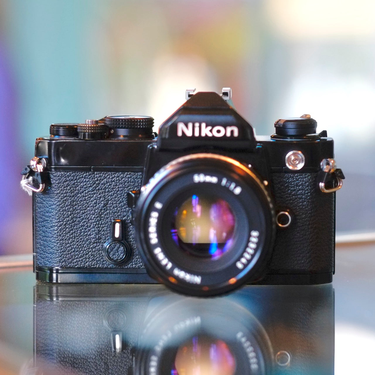 Nikon FM with 50mm f1.8 Series E