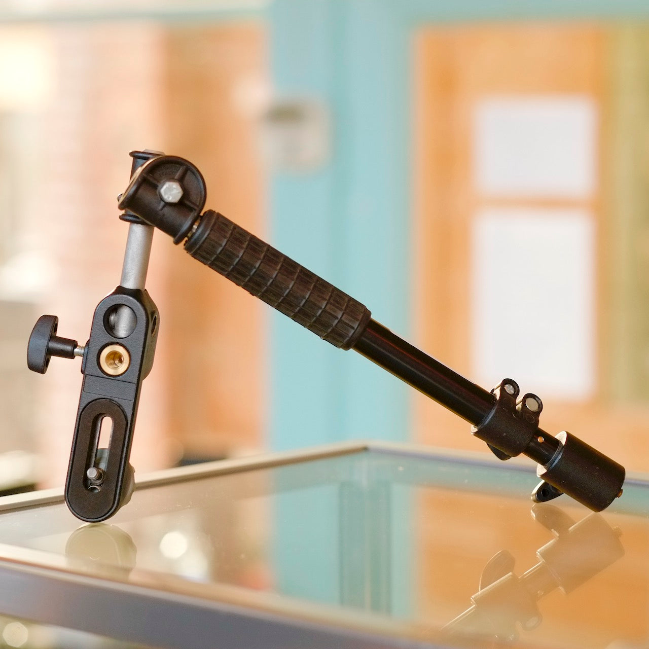 Manfrotto utility arm with camera mount