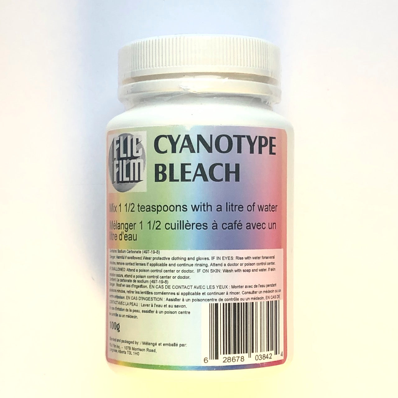Flic Film Sodium Carbonate Cyanotype Bleach