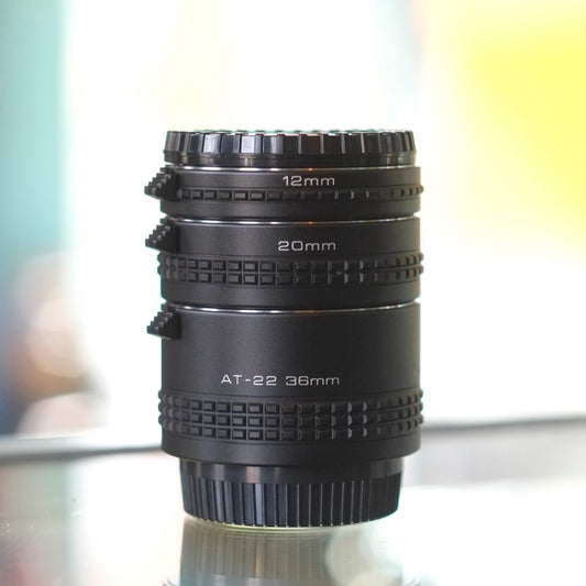 Vivitar extension tube set for Pentax K