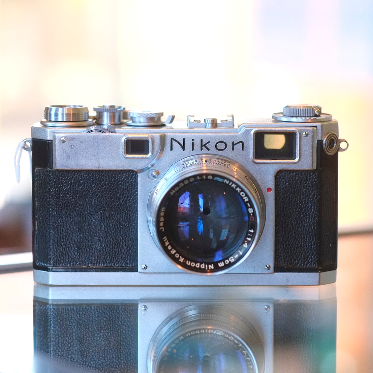Nikon S2 with 5cm f1.4 Nikkor-S.C