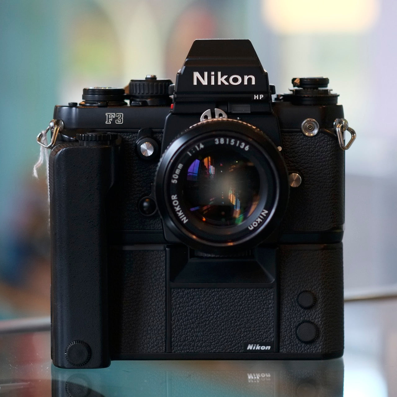 Nikon F3HP with MD-4 and 50mm f1.4 AI Nikkor