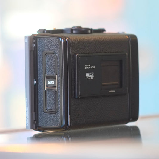Bronica 220 6x6cm film back for SQ