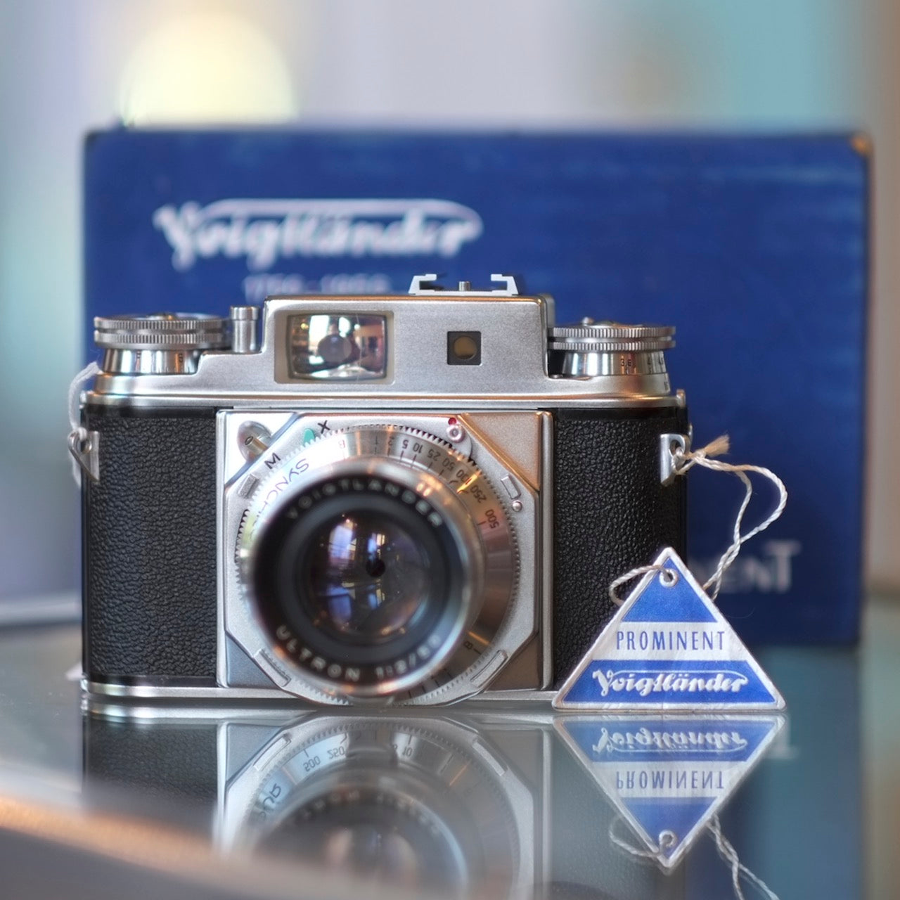 Voigtlander Prominent II with 50mm f2 Ultron