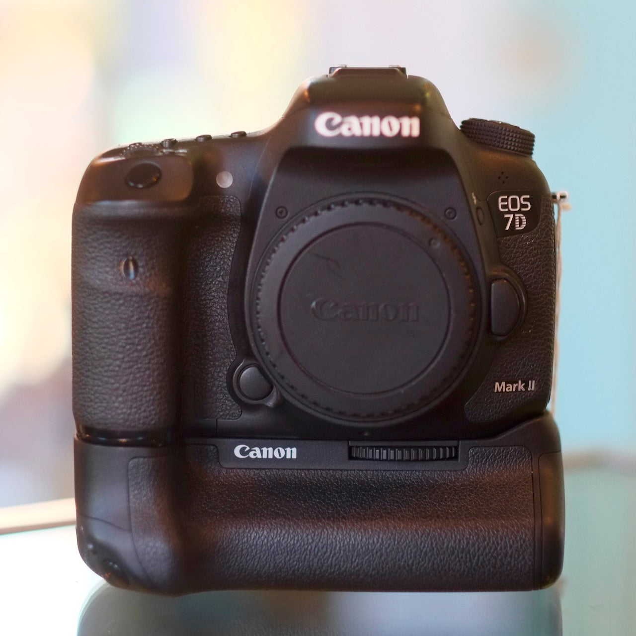 Canon EOS 7D Mark II with battery grip
