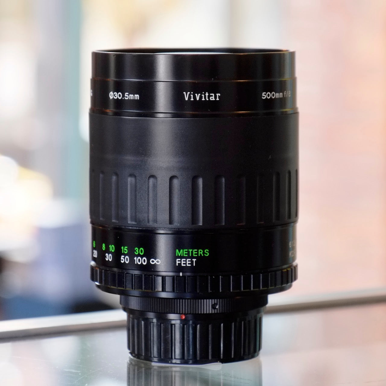 Vivitar 500mm f8 mirror lens for Nikon F mount