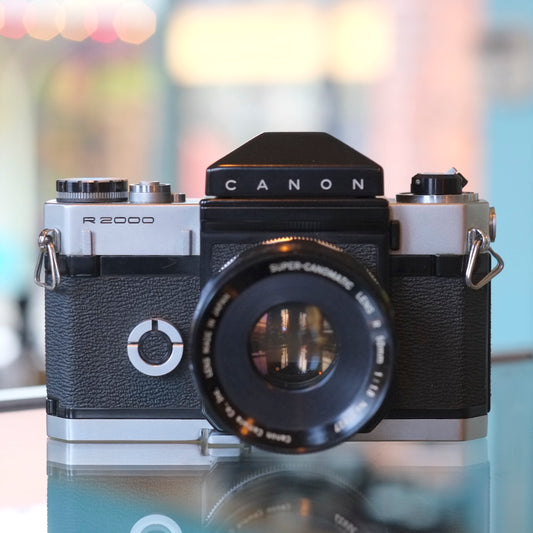 Canonflex R2000 with Canon Super-Canomatic R 50mm f1.8