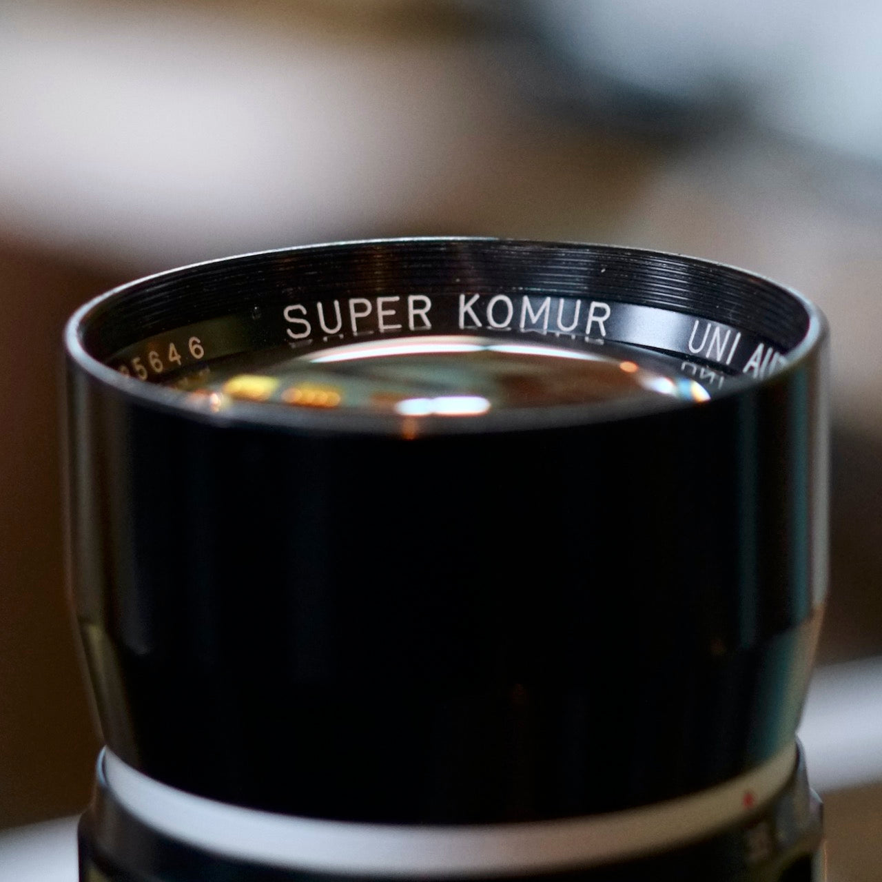 Sankyo Kohki "Super Komur" Uni Auto 200mm f3.5 for M42