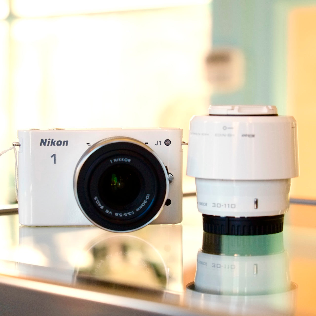 Nikon 1 J1 with 10-30mm & 30-110mm lenses