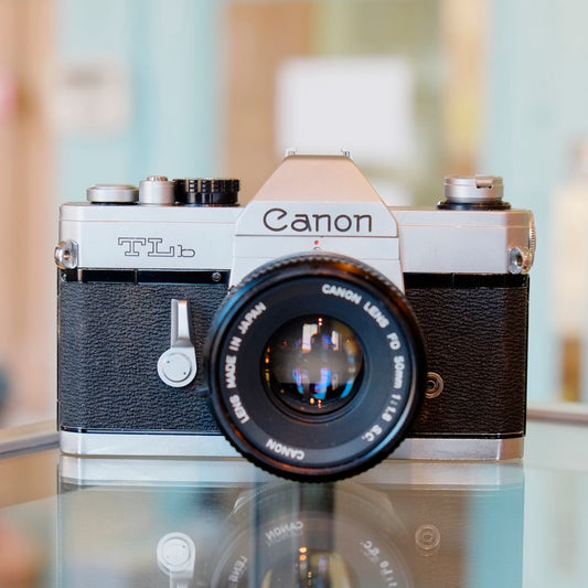Canon TLb with FD 50mm f1.8 S.C.