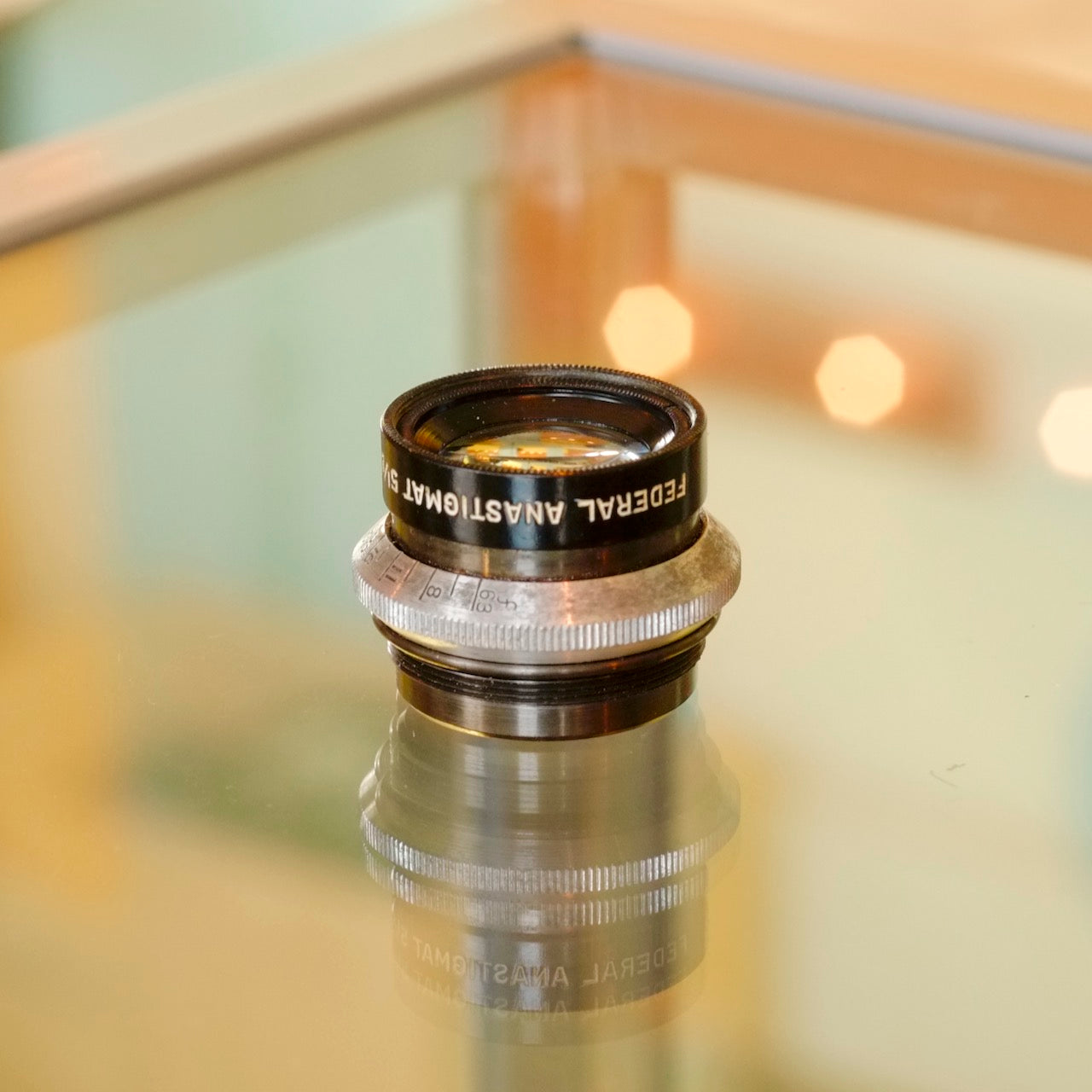 Federal Octar 5.5 inch f6.3 enlarger lens