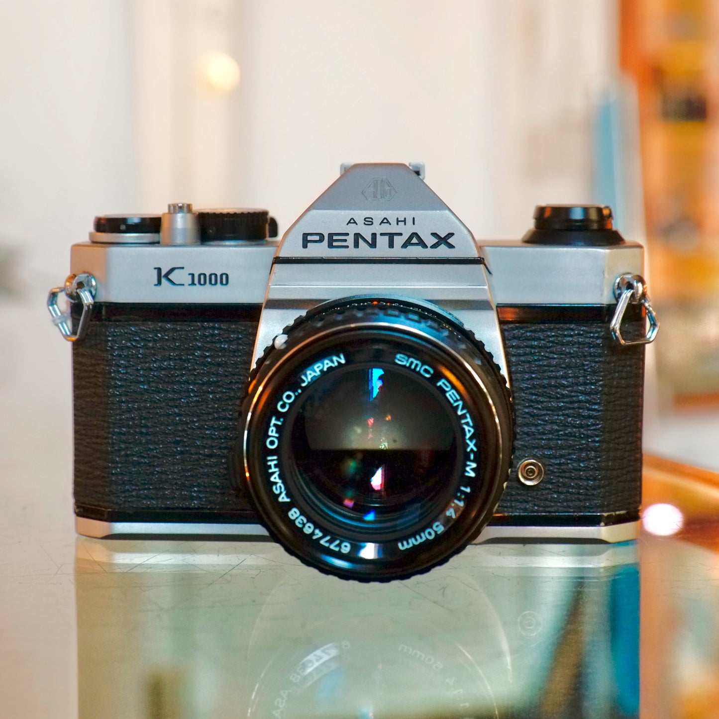 Pentax K1000 with 50mm f1.4 Pentax-M