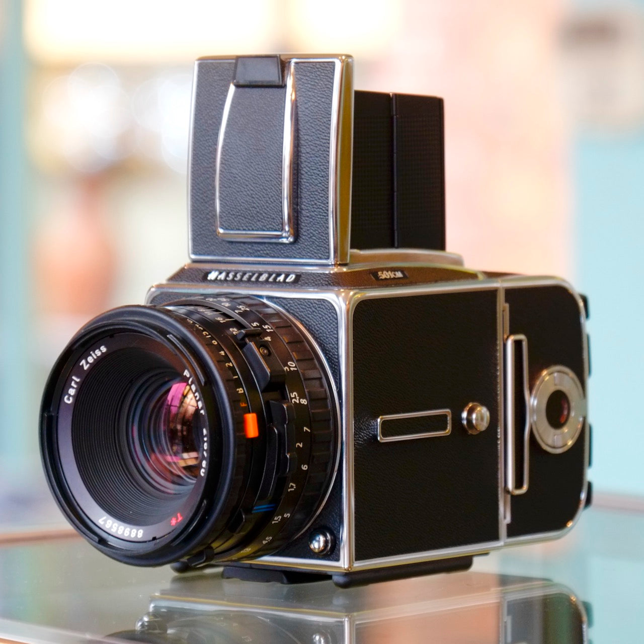 Hasselblad 501CM with 80mm f2.8 CFE Planar
