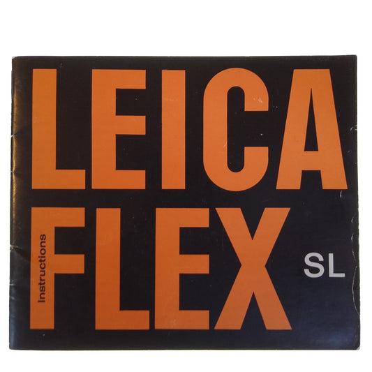 Leicaflex SL Instruction Manual.