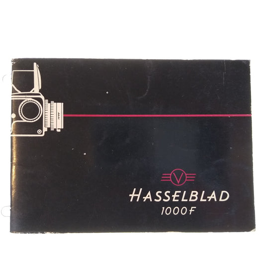 Hasselblad 1000F Instruction Manual (German).