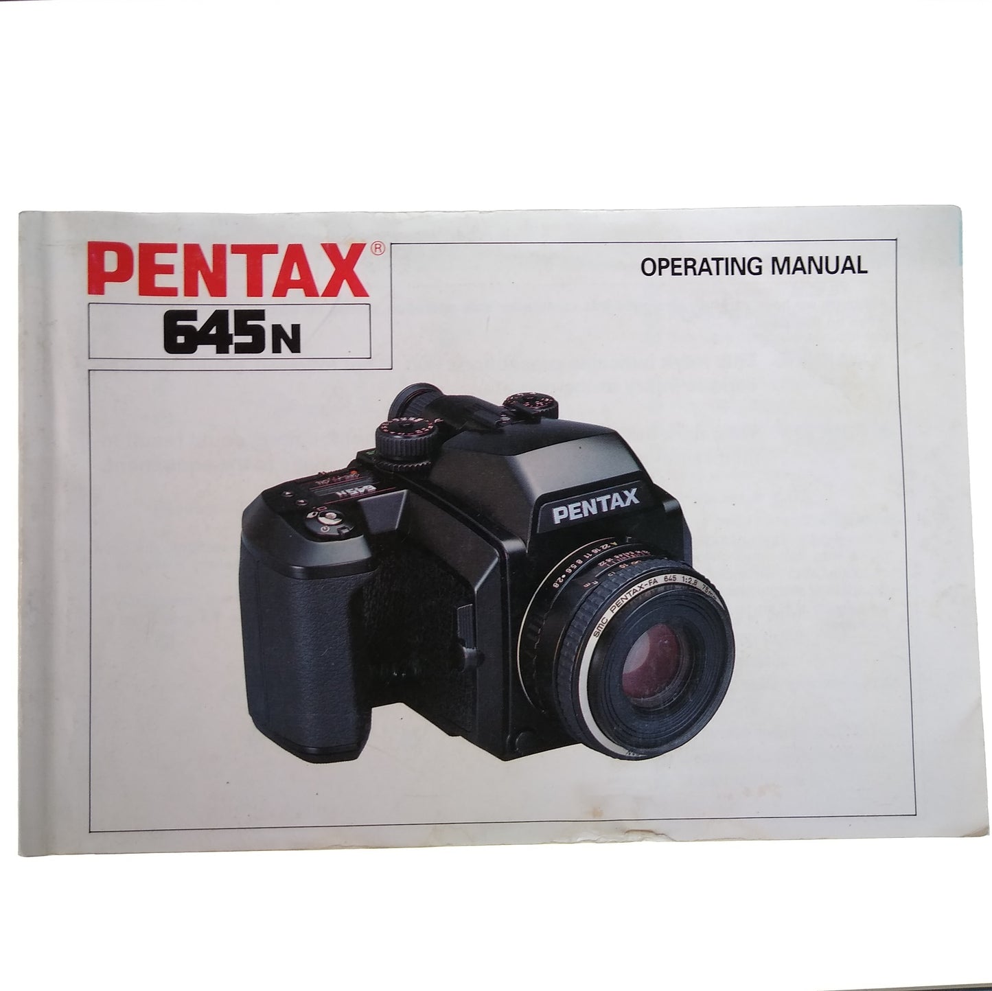 Pentax 645n Instruction Manual.