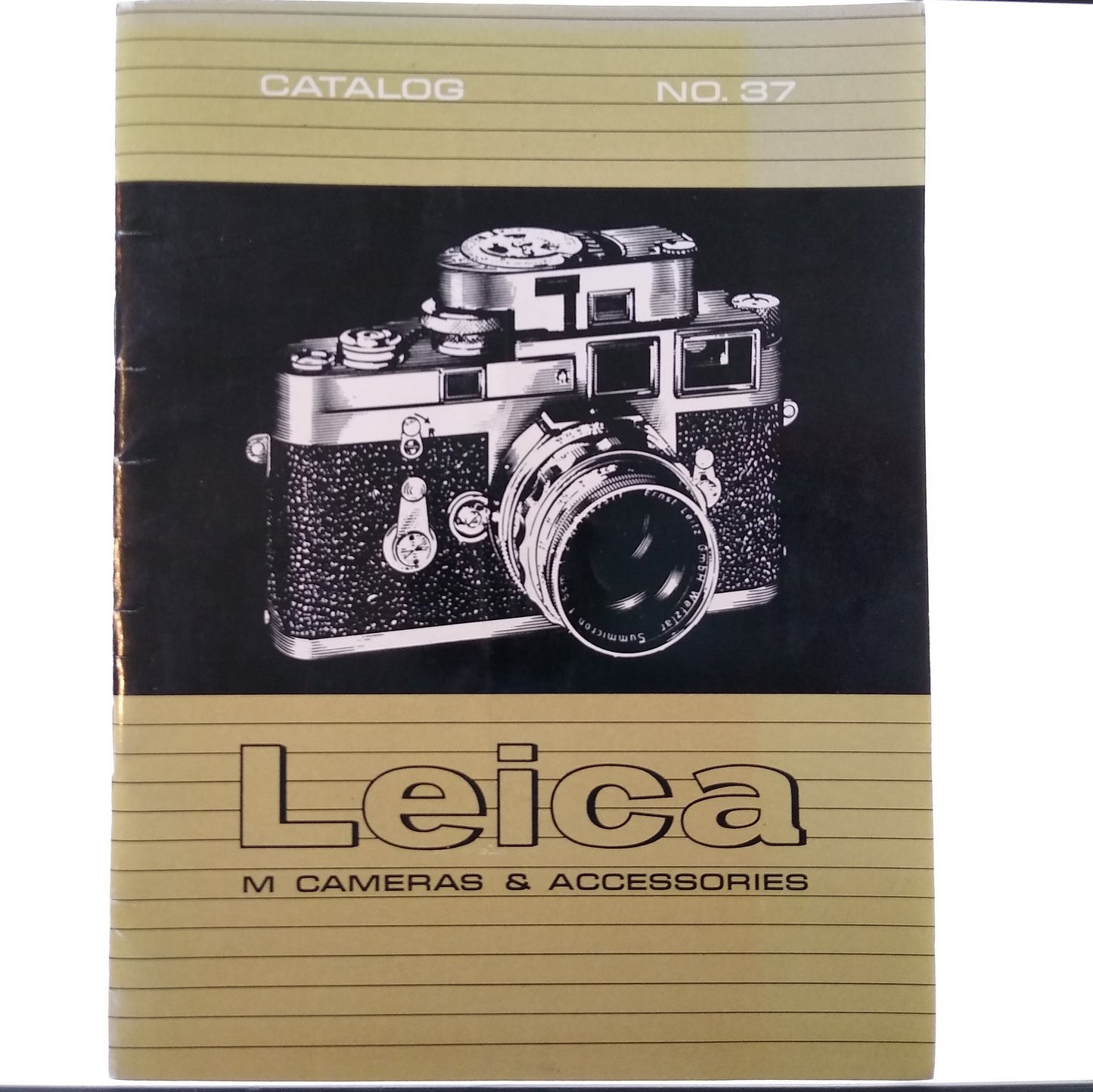 Leica M Cameras & Accessories Catalog no. 37.
