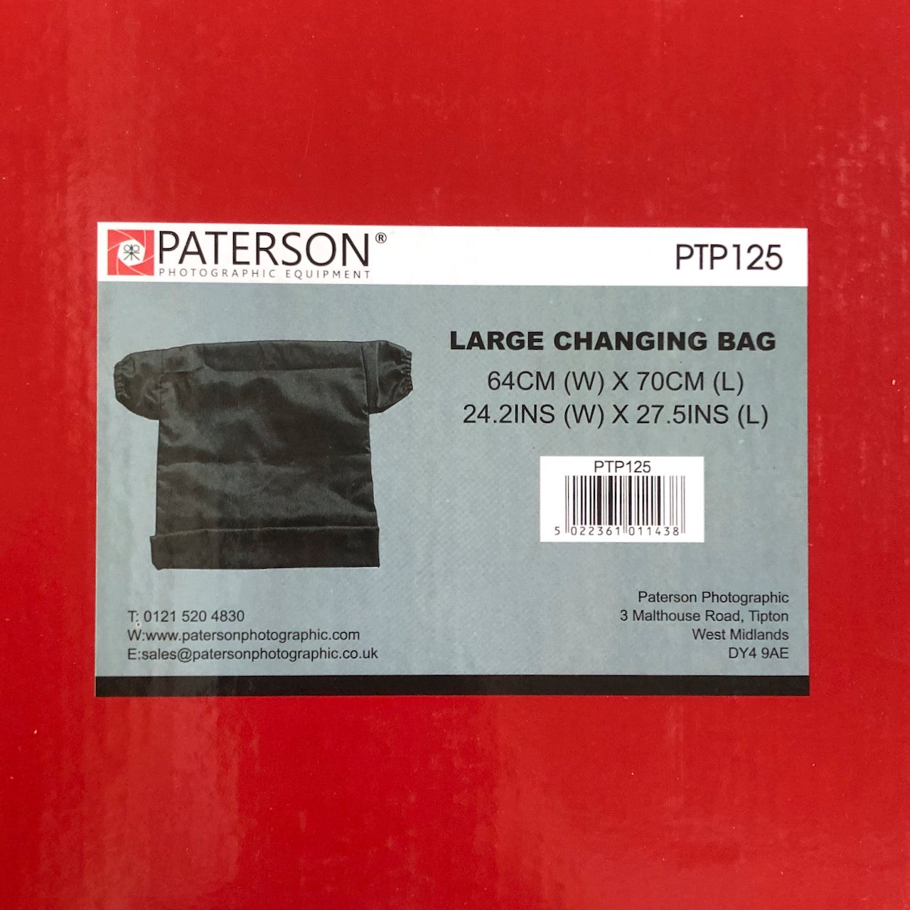 Paterson changing bag (64x70cm)