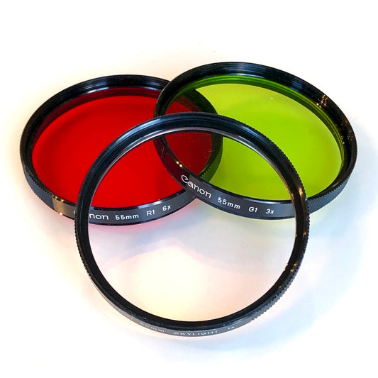 Original Canon filters (55mm)