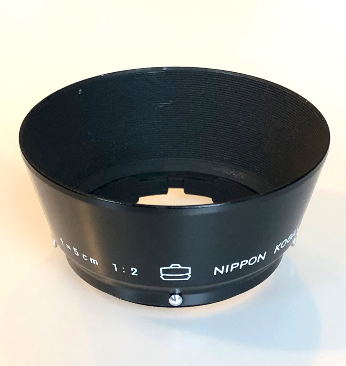 Nippon Kogaku 5cm f2 hood (for rangefinder)