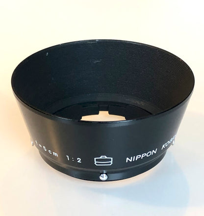 Nippon Kogaku 5cm f2 hood (for rangefinder)