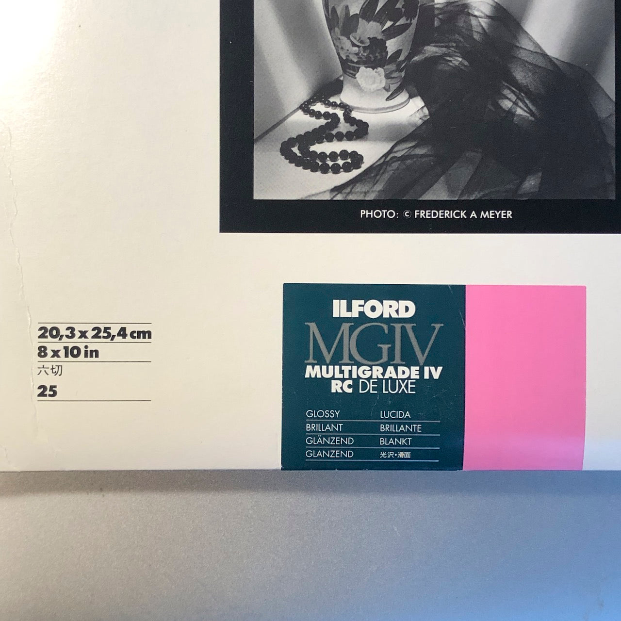 Ilford Multigrade IV RC Glossy 8x10 (expired)