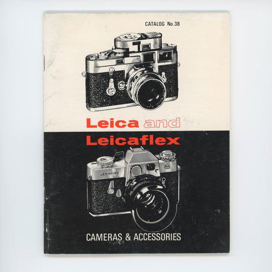 Leica and Leicaflex Catalog no. 38.