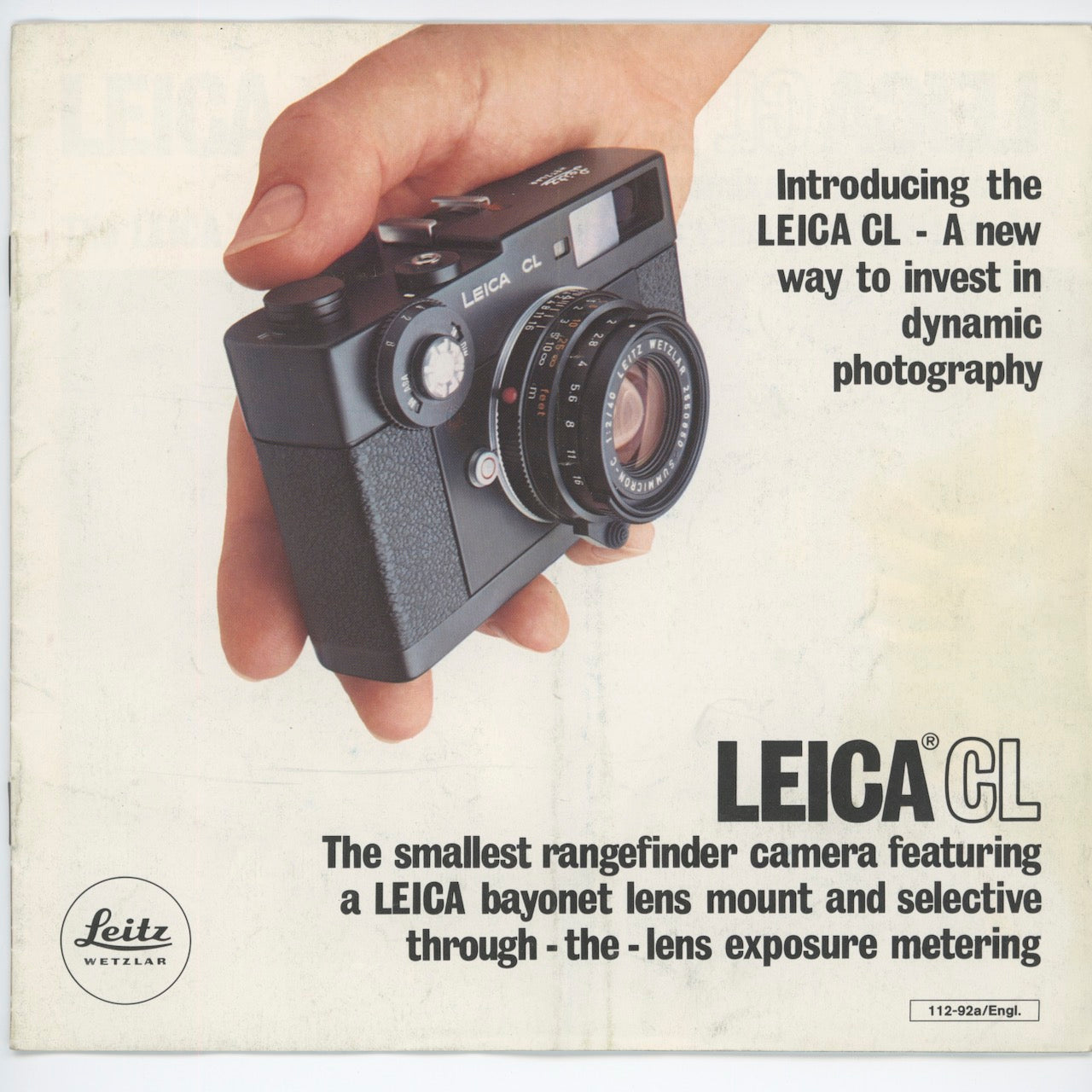 Leica CL Brochure