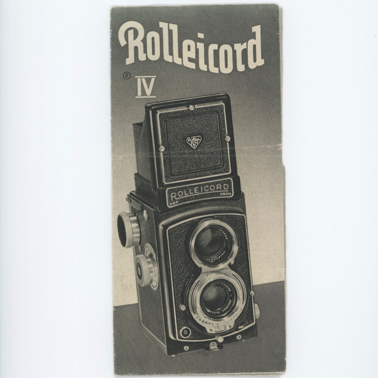 Rollei Rolleicord IV Brochure.