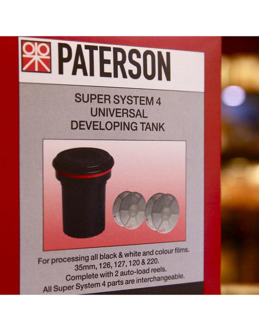 Paterson Super System 4 2-reel tank (w/ reels)